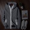 Men's Spring Summer Hooded Jackets Windbreaker Reflective Coat Waterproof Casual Bomber Outwear