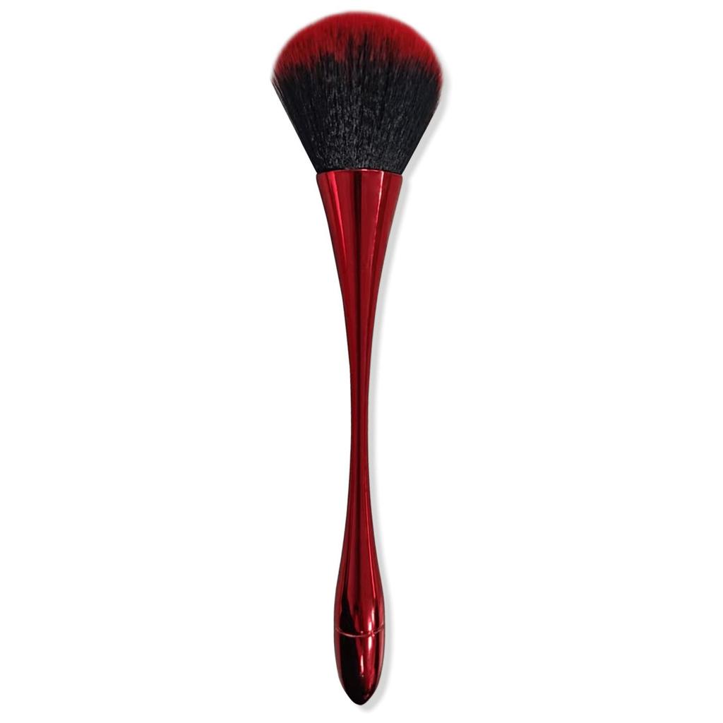 Rose Gold Goblet Makeup Brush: Soft, Loose Powder & Blush Tool for a Flawless Finish