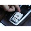 Switch Cover For BMW 7 Series 2009-2015 Car Electronic Handbrake Silver Aluminum