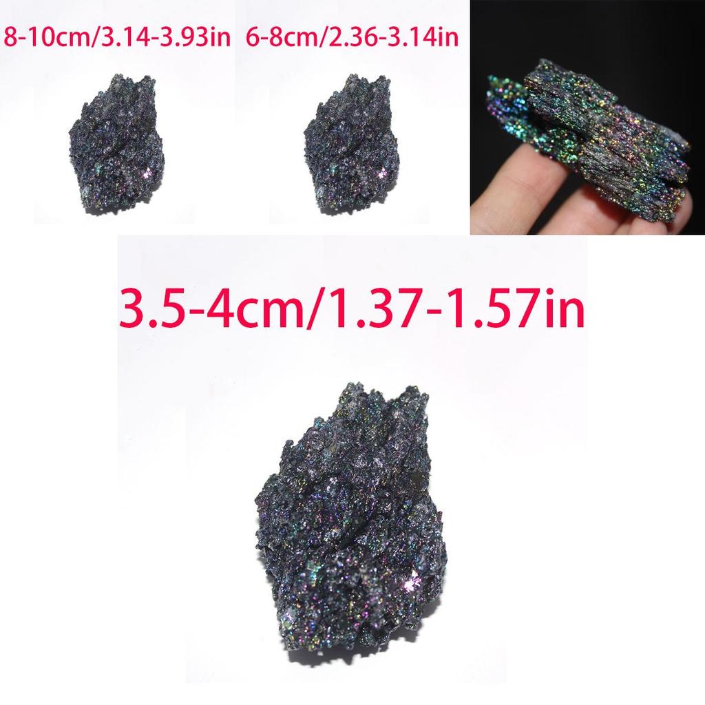 Iridescent Natural Colorful Crystal Stone Ornaments For Captivating Gift Ideas