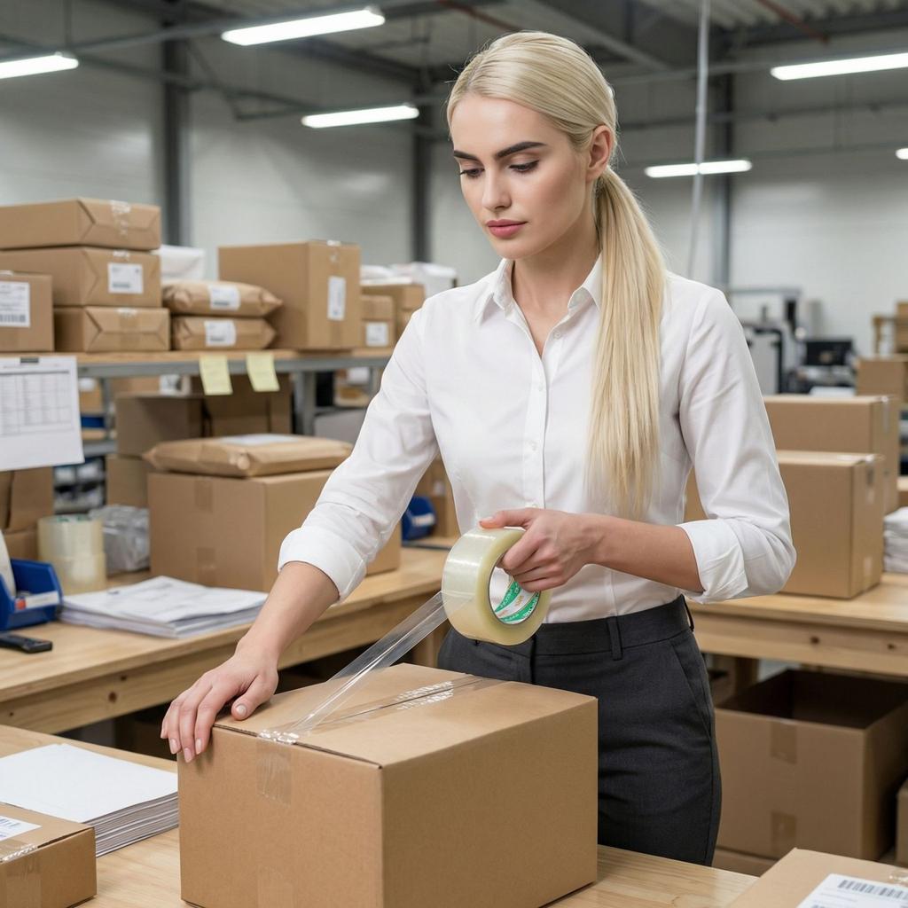 Clear Packing Tape Strong Adhesive Tape for Packaging Sealing