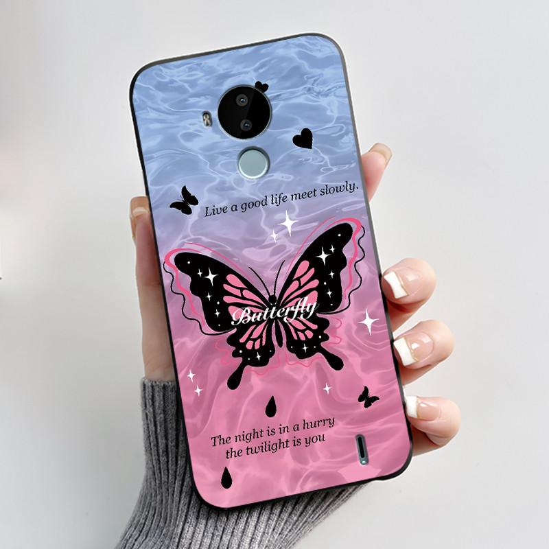 Cute Case For Nokia C30 Capa Coque Printing Shell Protective Cover Soft Silicone Cartoon Phone Casing Fundas