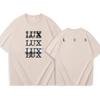 KOSZULKA ROSALIA LUX tour 2026 ROSAIA Taka Sama Jak Na Oficjalnej Stronie Wysokiej Jakości Koszulka Bawełniana Oversize Harajuku Okrągły Dekolt TEES