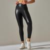 6 Farben Damenmode PU-Lederhose Weiche Stretch-Lederleggings mit hoher Taille Enge Bleistifthose Plus Größe XS-5XL