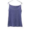 Mila Owen Long Sleeve Ribbed Camisole Cardigan Blue Ensemble Women Used