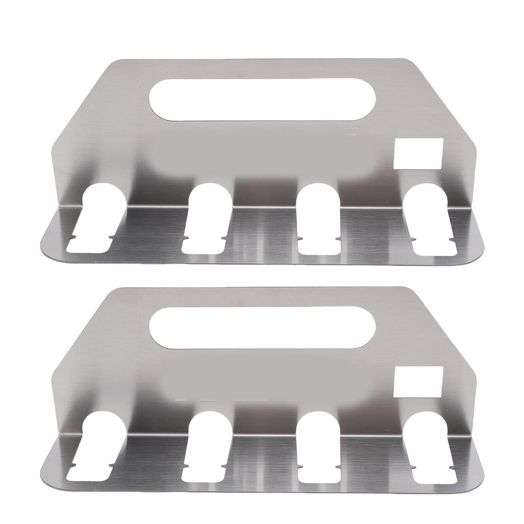 2PCS Quad Beer Opener and Carrier Holds 4 Bottles Stainless Steel Beer Bottle Opener for Parties Bar Barbecues