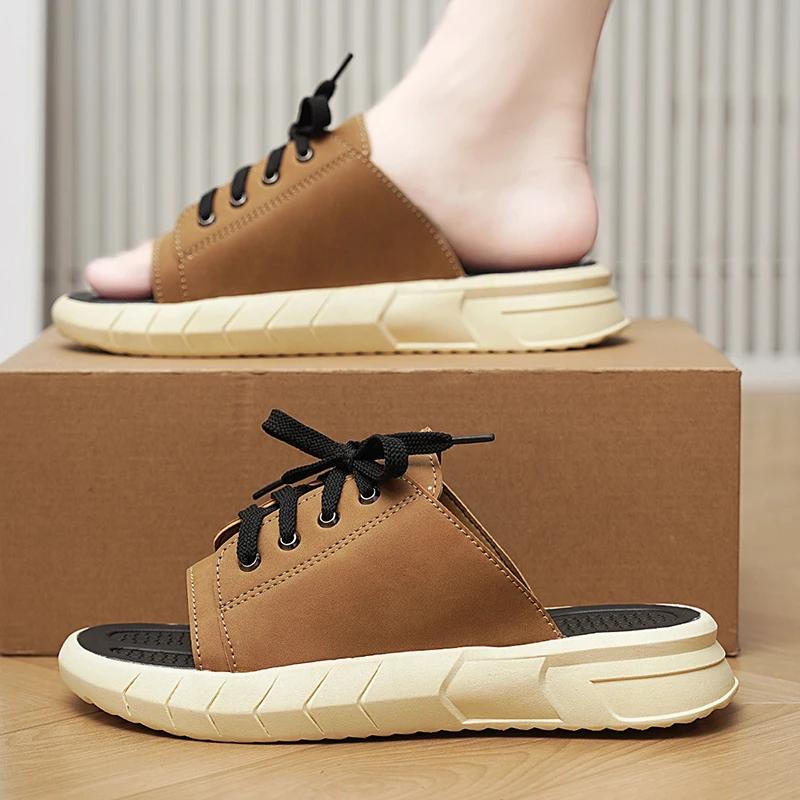 Fashion Summer Men Sandals Light EVA Men's Casual Shoes Clogs Lovers Home Garden Outdoor Male Beach Flat Slippers Chanclas De Hombre