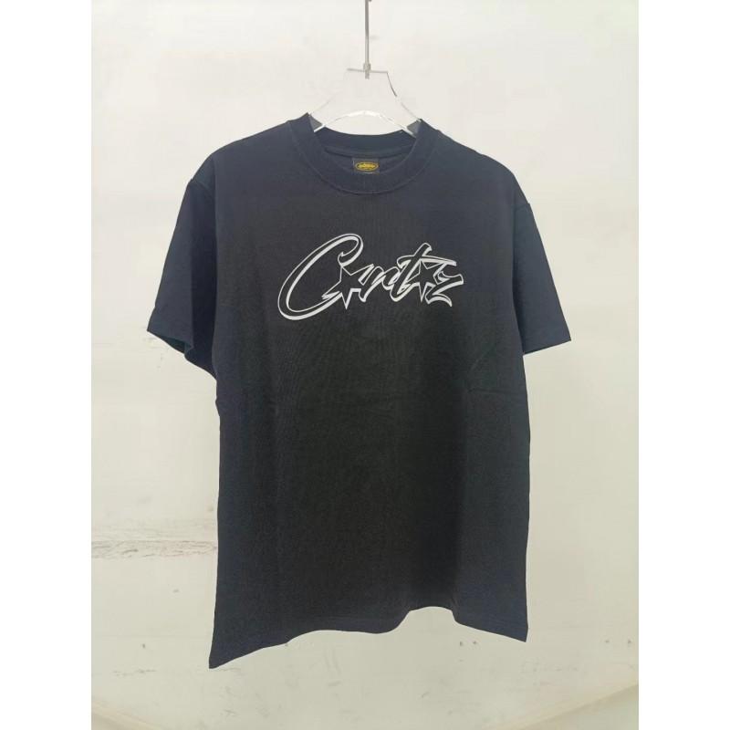 Devils Island Letter Print T-Shirt Men Women Loose Fit Casual Streetwear Short Sleeve Tee