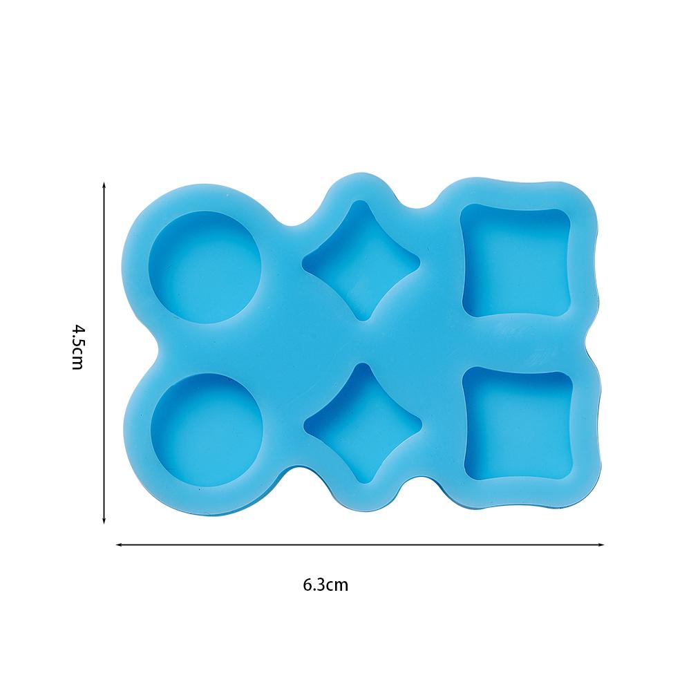 Christmas Unique Earrings Resin Mold Keychain Necklace Pendant Silicone Molds DIY Crafts Jewelry Ear Studs Casting Mold