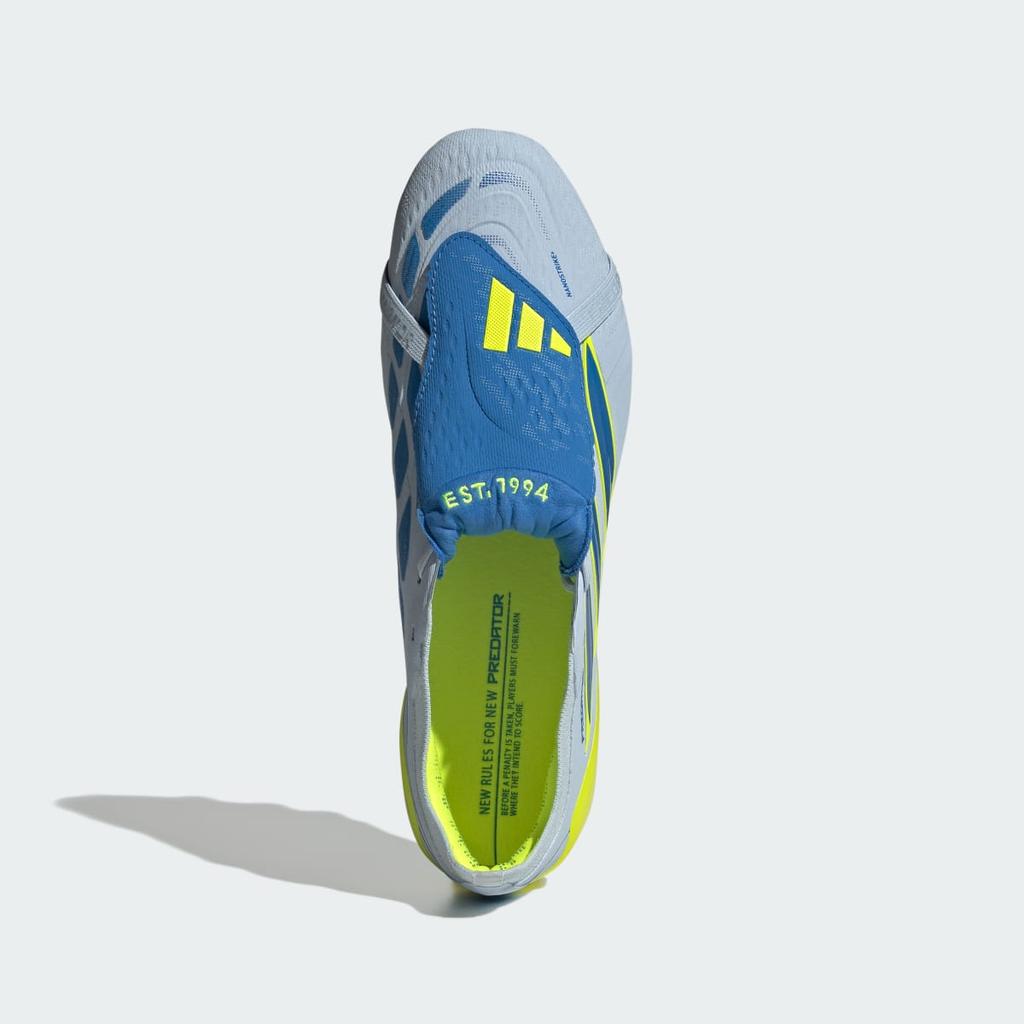 adidas AG JR5895 Unisex Performance Sports Shoes Crystal Sky / Ray Blue / Team Solar Yellow 2