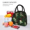 Camouflage Star Skull Insulated Lunch Bag Cooler Bag Reusable,Lunch Container  High Capacity Tote Lunch Box Food Storage Bags