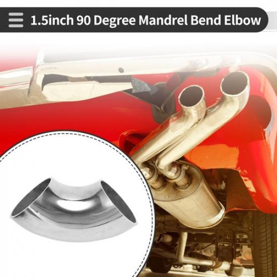 90 Degree Mandrel Bend Elbow 15  inch OD Thickness15mm 201 Stainless Steel new