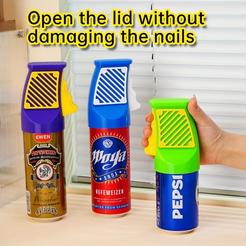 1 st 3D-printad konservöppnare - Bärbar flasköppnare för läsk, öl och cola - Lättvriden kapsylöppnare, Dryckestillbehör