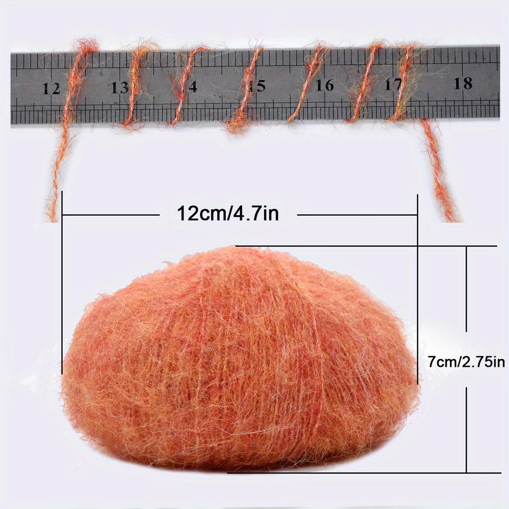6pcs 300g/10.56oz Nylon Chunky Yarn Machine Washable Knitting Crochet Yarn Ultra Strong Amigurumi Yarn for BagsDurable Craft Yarn Supplies