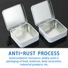 Cute Tiny Storage Cases Sealed Design Mini Metal Tin Practical Box Containers for Jewelry Candy Headrope Condom Sundries