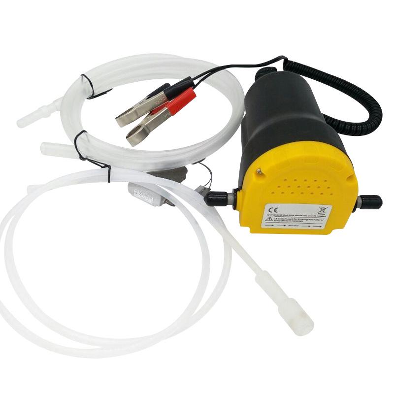 Compact 12V Electric Diesel Self-Priming Oil Transfer Pump Set with Plastic Gear Vane.
