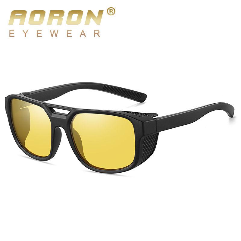 AORON Outdoor Sports Polarized Sunglasses Men Women Fashion Anti Glare Driving Glasses
