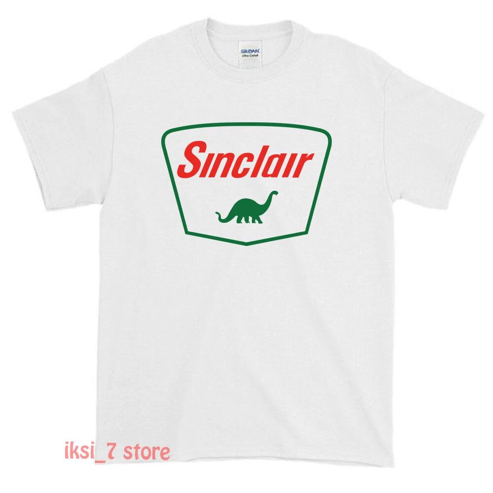 New Sinclair Dino Gasoline Logo Unisex T shirt Funny Size S to XXL M