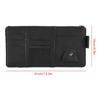 Universal Car Sun Visor Leather CD Sunglass Card Organizer Holder