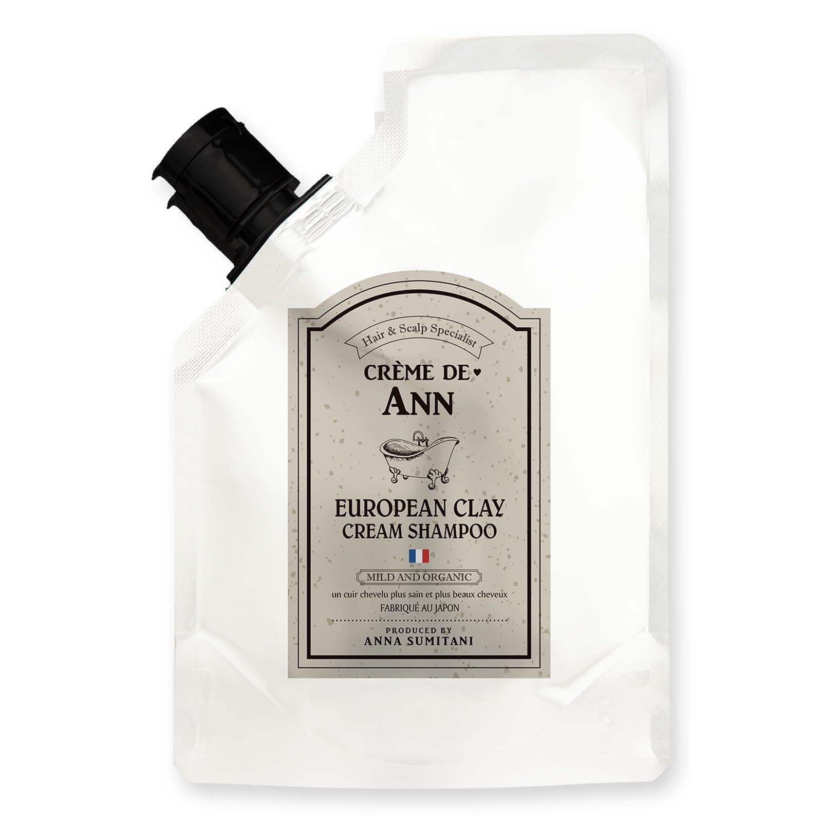 

Crème de Anne European Clay Cream Shampoo 400ml