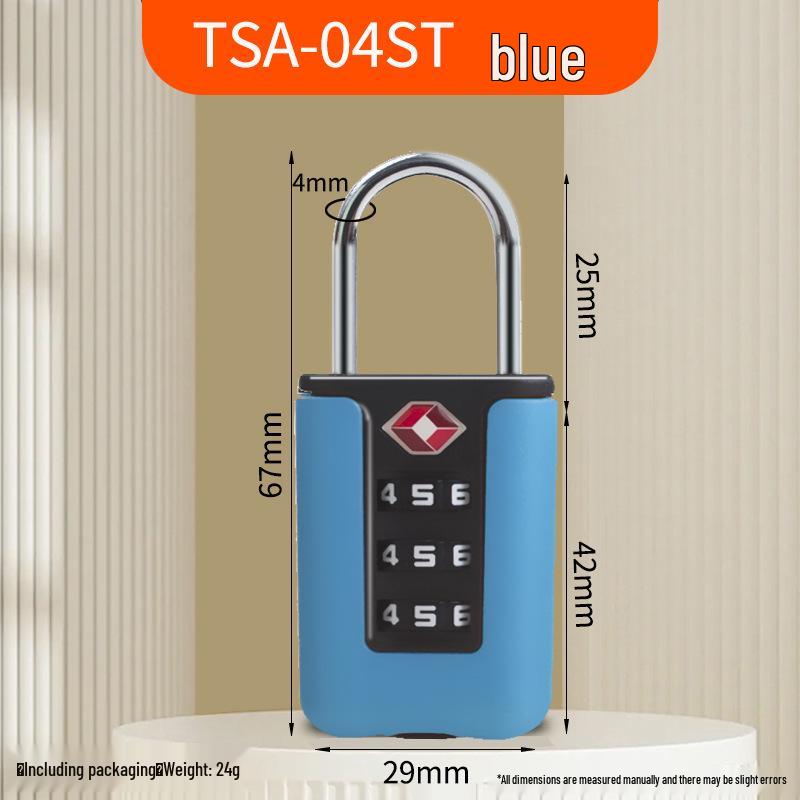 Waterproof Steel Wire Combination Padlock for Suitcases & Storage