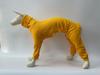 European & American Solid Color High-Neck Slim Fit Ribbed Dog Clothes for Autumn & Winter.