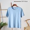 Long-Staple Cotton Foreign Trade Tail Order Men's Casual Short-Sleeved T-shirt