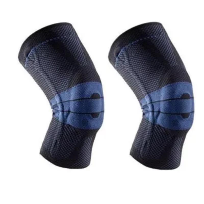 1pair Sports Knee Pad Men Silicone Spring Knee Protector Brace Basketball Running Knee Pad Dance Kneepad Man Tactical Kneeca