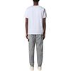 STONE ISLAND Ss25 Gładki Ścieg Naszywka z Logo Wygodny Dopasowany Okrągły Dekolt Prać Bawełna Jednolity Kolor Krótki Rękaw T-shirt Męski T-shirt K1S1521000-39S0013-V0088
