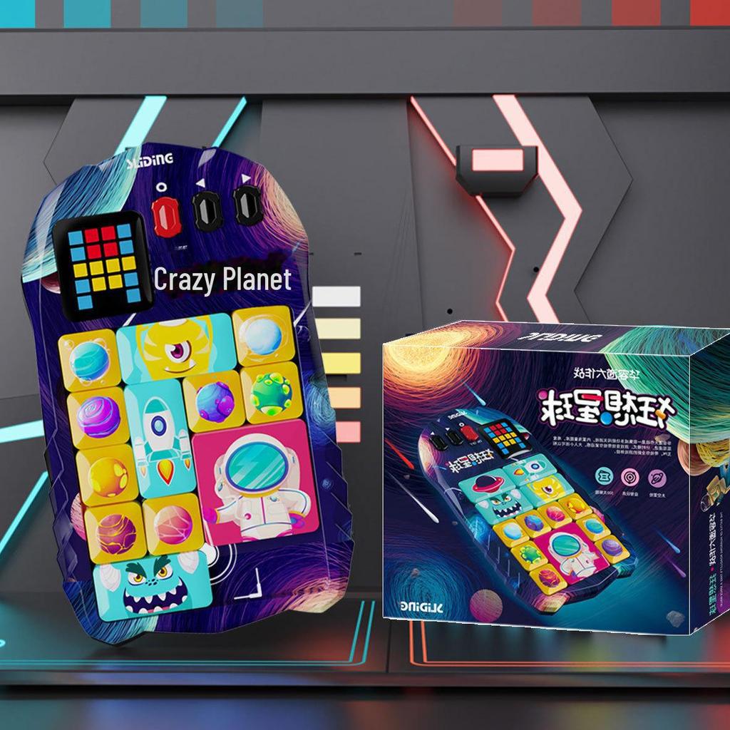 Huarongdao Digitale Magnetische Smarte Bausteine: Fortgeschrittenes elektronisches Schiebepuzzle für Kinder