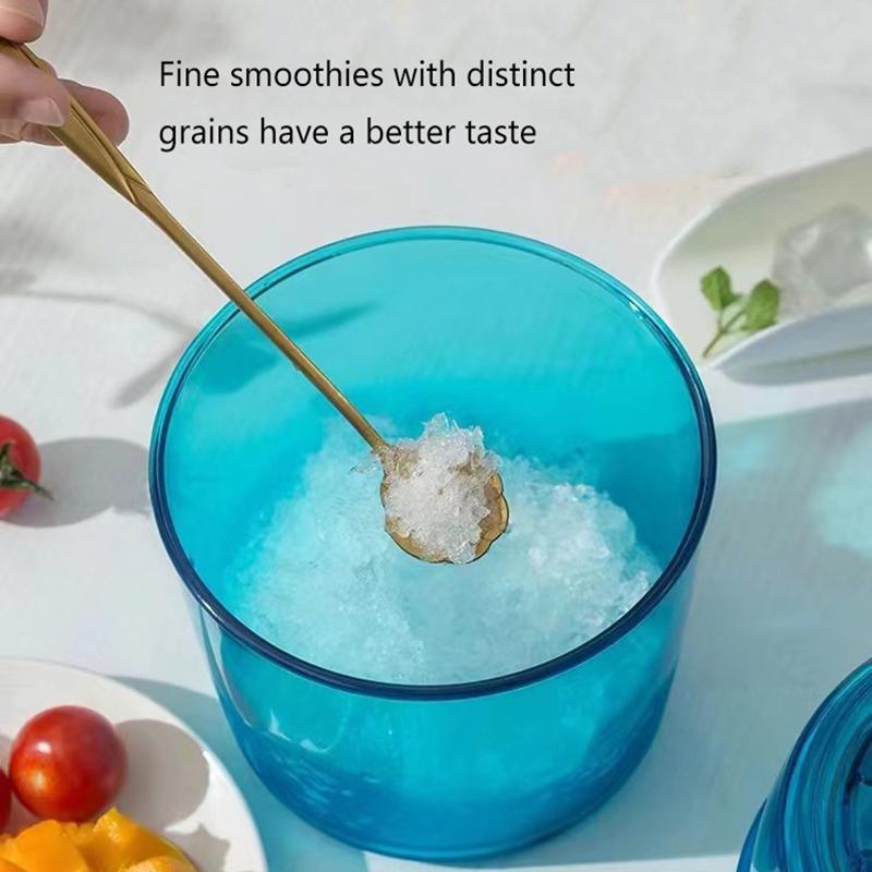 Household Mini Easy Ice Shavers Crusher Handheld Snow Manual Crushing Ice Machine Fried Ice Machine Kitchen Tool