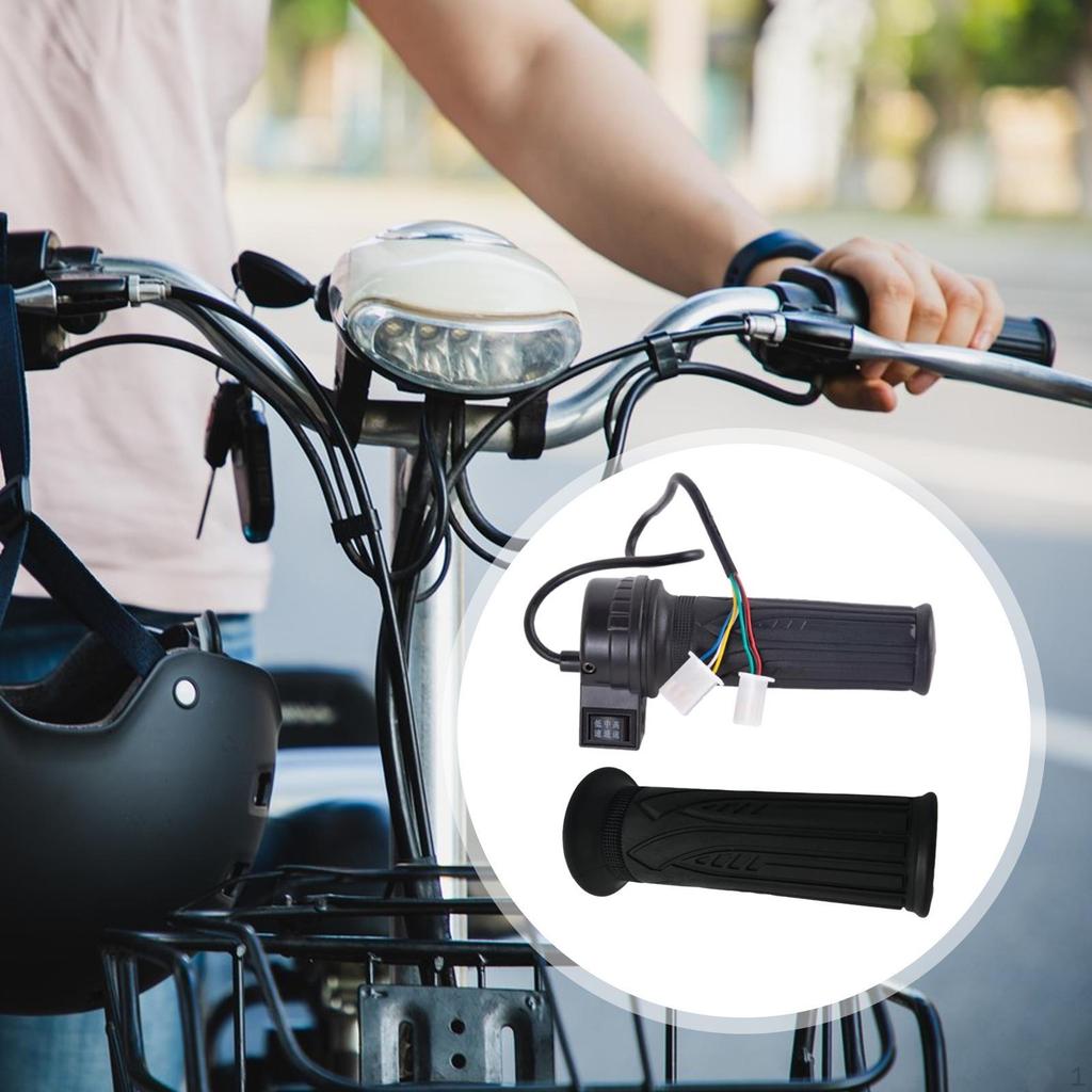 Electric Twist Throttle Grips Speed Handlebar Handle Grip