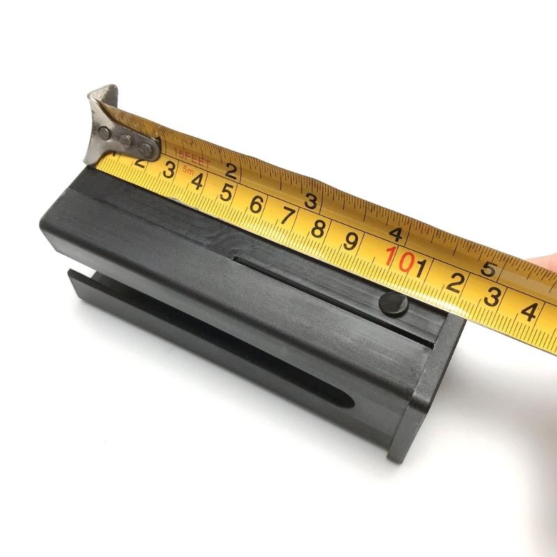 Verstellbare Hochfeste Kunststoff-Gleitbuchse mit variablem Durchmesser für Vierkantrohr, Teil für Fitnessgeräte