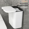Large Wall-Mounted Kitchen Trash Can for Cabinets - New Model Waste Sorting and Bathroom Storage Bin
