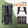 Speaker Carrying Case Waterproof Portable Speaker Carry Tote Bag Backpack Shockproof Adjustable Strap for JBL Partybox Stage 320