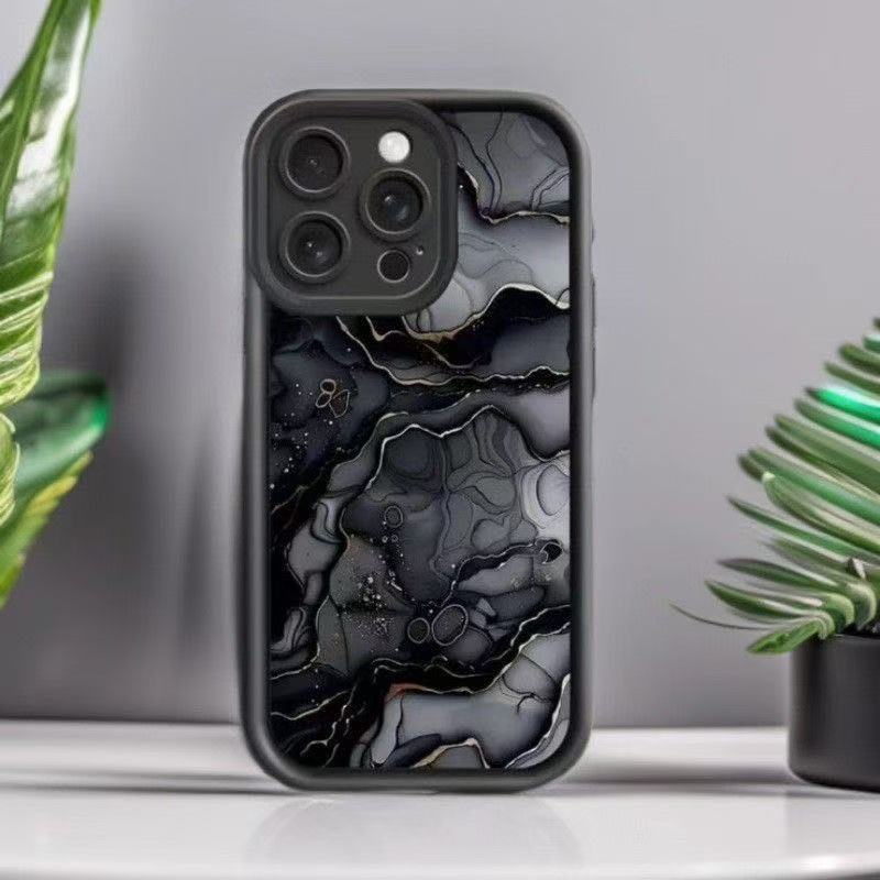 Gilded marble pattern case for Apple iPhone 16, iPhone 17, new 15 Pro, premium feel, 14 Pro creative design iPhone 7