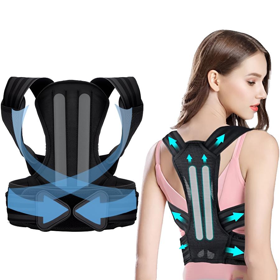 Adjustable Posture Corrector For Men Women Back Brace Support Pain Relief For Back Shoulders Neck Comfortable