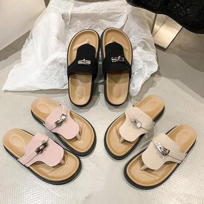 Neue Stil Hausschuhe, Damenschuhe, Strand flache Schuhe, Sandalen