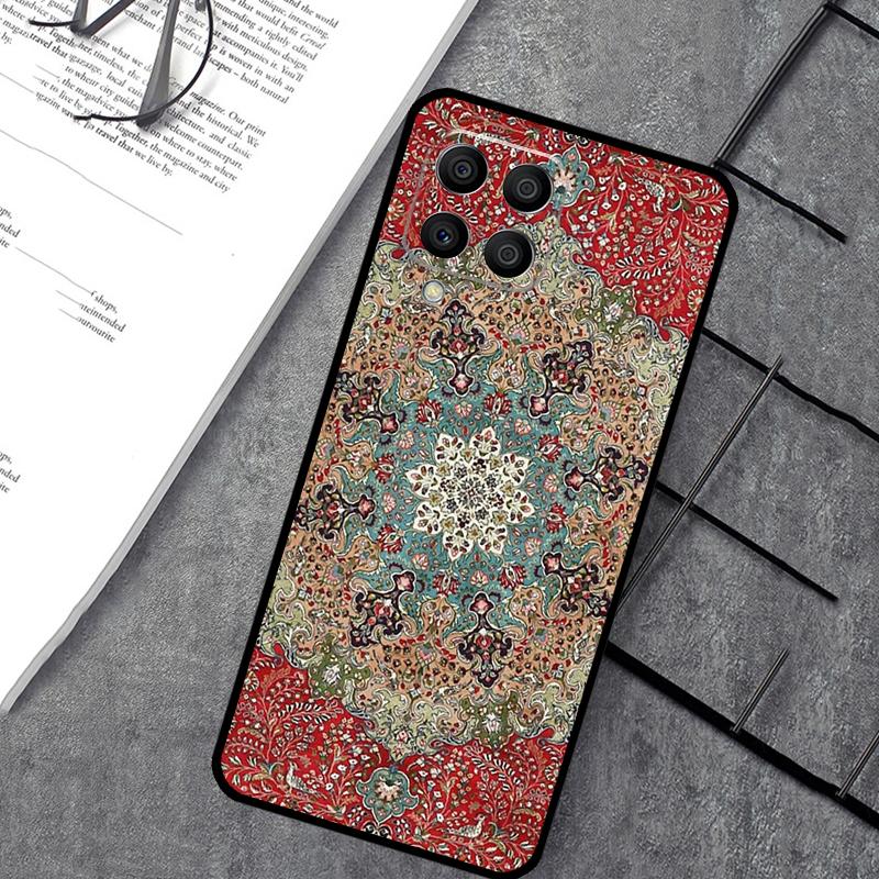 

Persian Carpet Floral Pattern Case For Samsung Galaxy M55 M31 M13 M11 M12 M14 M15 M06 M16 M36 M56 M53 M32 M52 M35 M34 M54 Samsung M32 4G