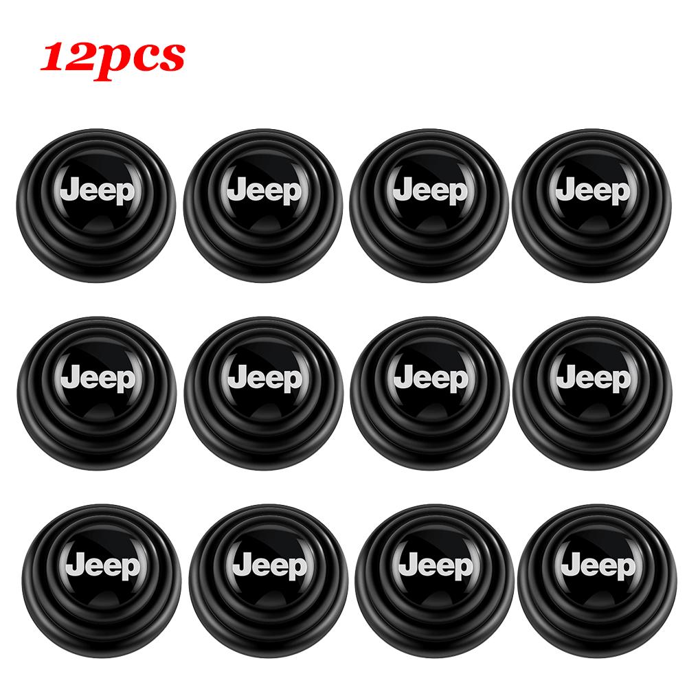 Per Jeep Guarnizione Ammortizzatore Portiera Auto Buffer Paracolpi Adesivo in Silicone per Jeep Renegade Compass Grand Cherokee Wrang