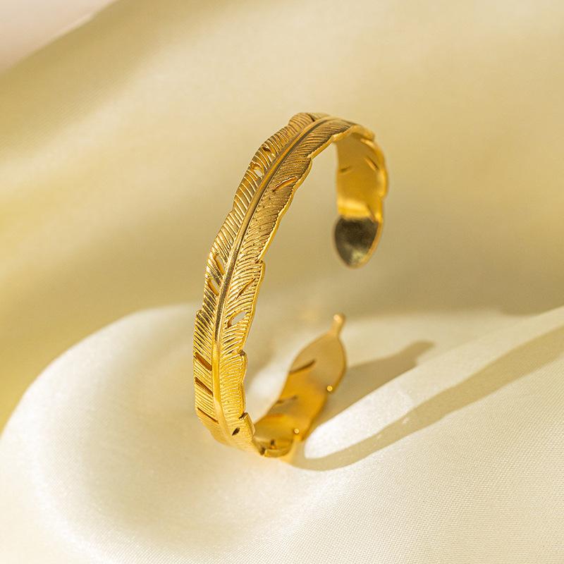 Fashion ins style temperament elegant light luxury bracelet adjustable opening bracelet