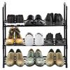 Shelf Shoe Shelf Footwear Cabinet Organizer 3-level Multi-level Stand