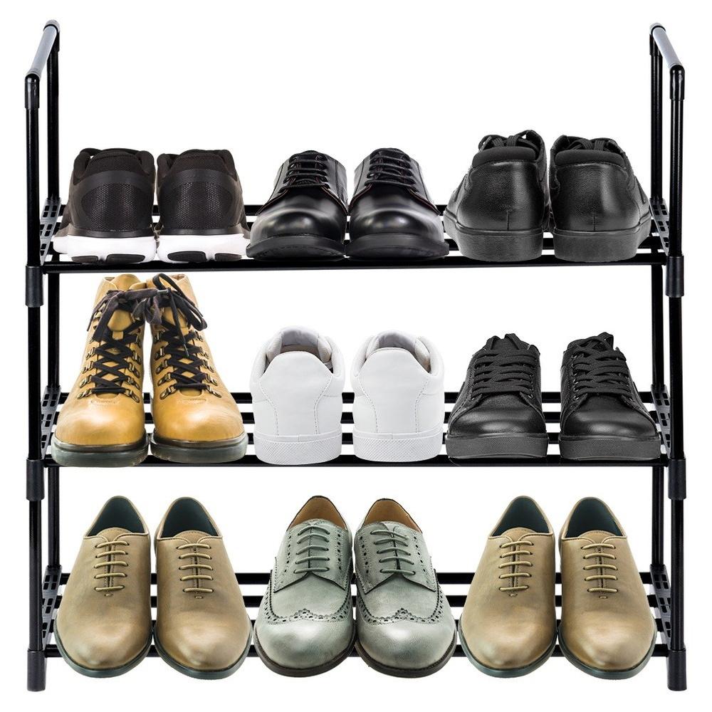 Shelf Shoe Shelf Footwear Cabinet Organizer 3-level Multi-level Stand