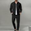 Abito due pezzi, abbigliamento sportivo da uomo, abito casual da uomo popolare per giovani, abito sportivo casual da uomo