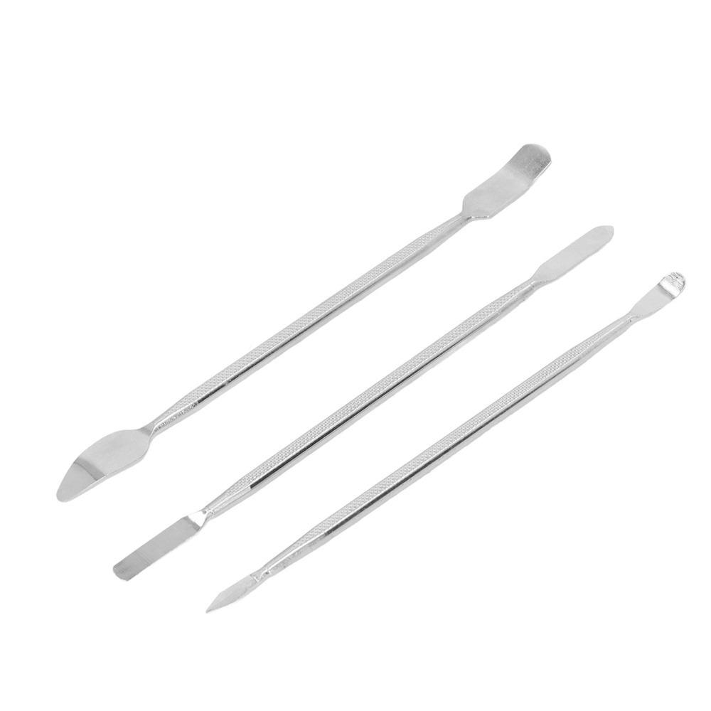3 Pcs Double-Ended Metal Spudger Dual Ends Pry Tool  for Mobile Phone, Laptop, Tablet Repair