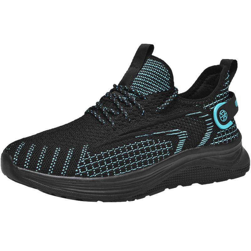 

Мужская обувь, Спортивная обувь с амортизацией, Летние кроссовки из сетки с плетением, Модные и универсальные 45