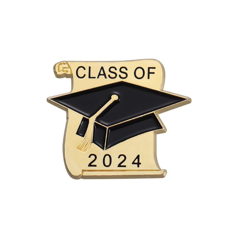 Graduation Brooch Stylish In Alloys With Elegant Flower And Cap Designs Gifts For