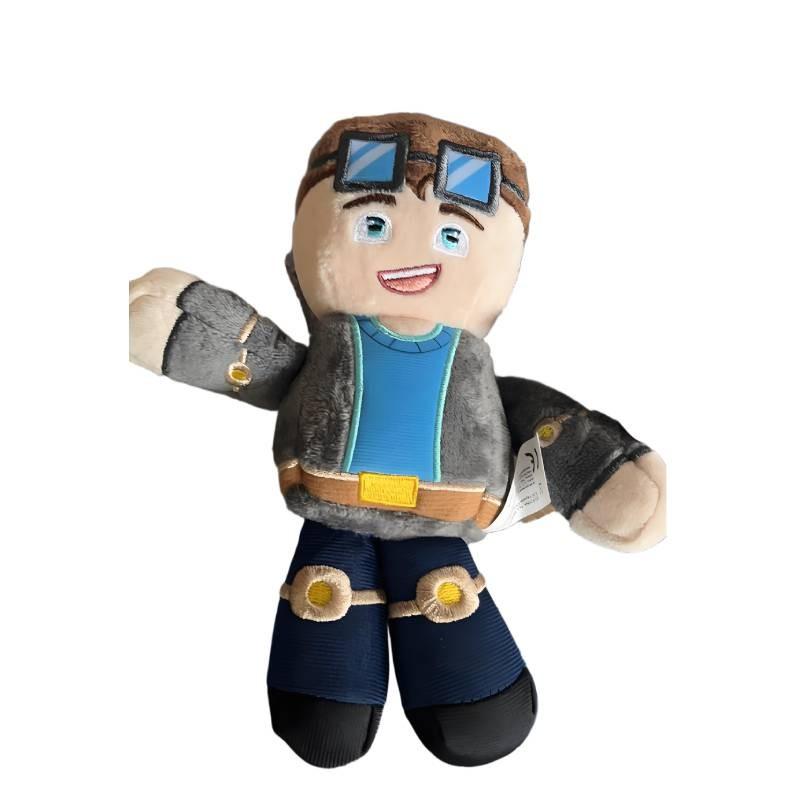 

Плюшевая игрушка Minecraft Tube Heroes Мультяшная игровая кукла Для детской спальни и подарок на день рождения синий