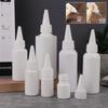 5/10/20/30/50/60/100Ml White Squeeze Dropper Empty Bottle With Screw Cap Eyes Liquid Ink Oil Dropper Paint Pigment Bottles