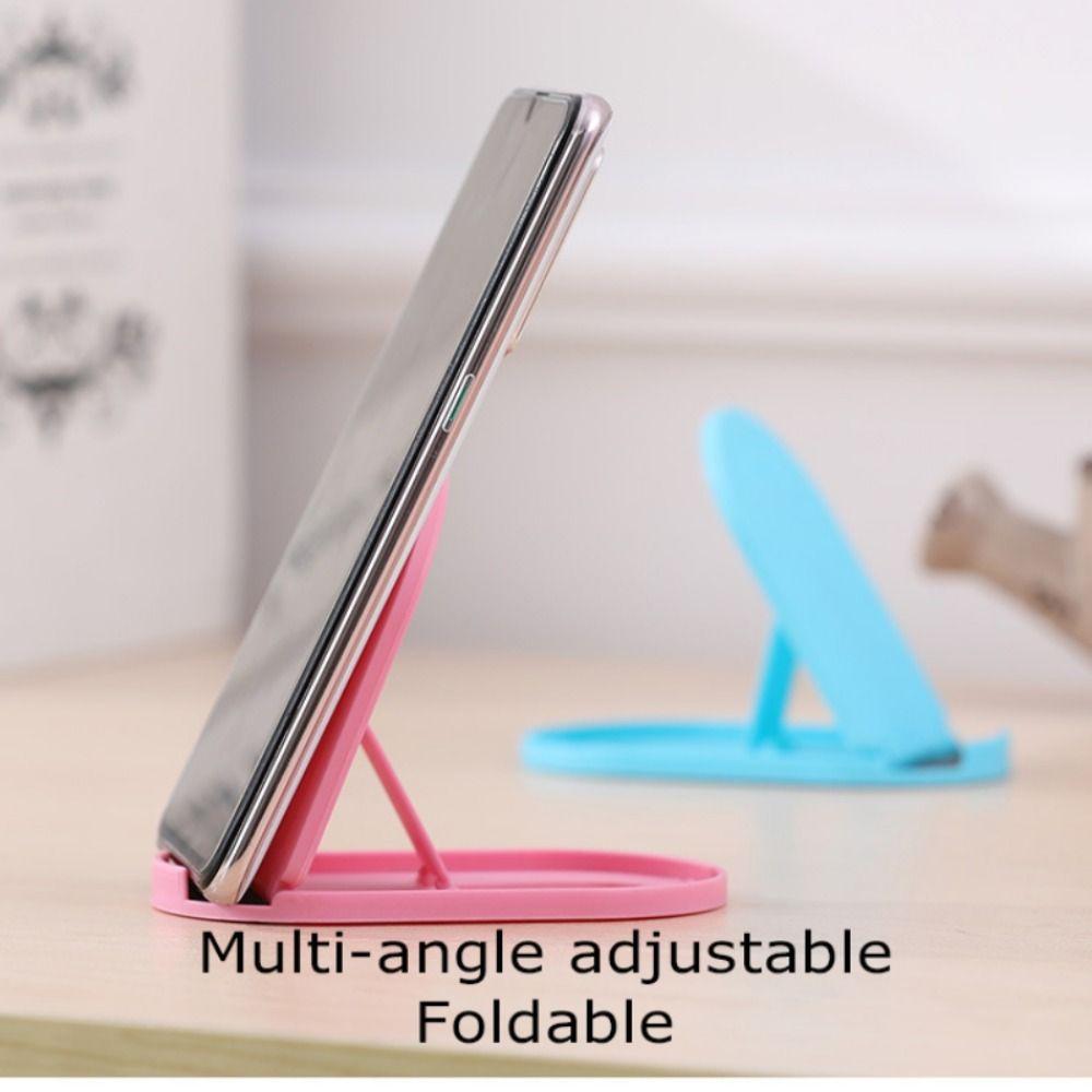 Portable Mini Mobile Phone Holder Foldable Desk Stand Holder 4 Degrees Adjustable Universal